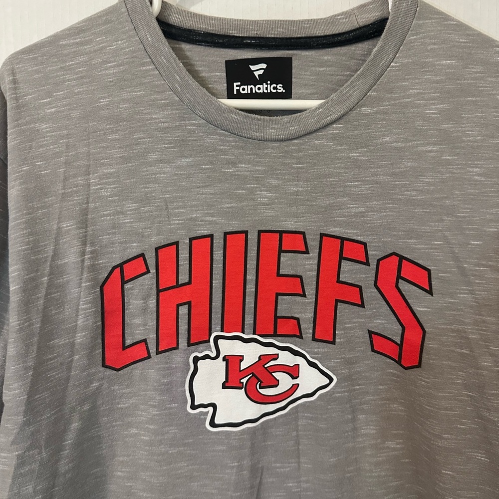 Kansas City Chiefs Mahomes #15 T-Shirt Mens Large Fanatics NFL Tee Red Football